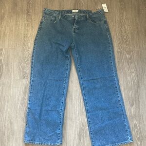 PacSun Dark Indigo Low Rise Girlfriend Jeans